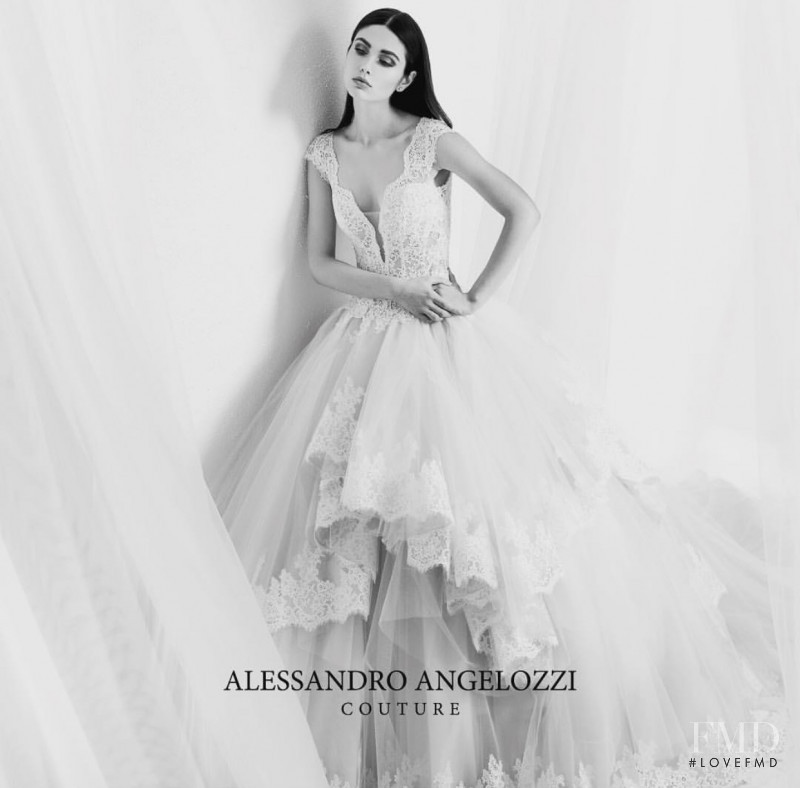 Victoria Bronova featured in  the Alessandro Angelozzi advertisement for Spring/Summer 2018