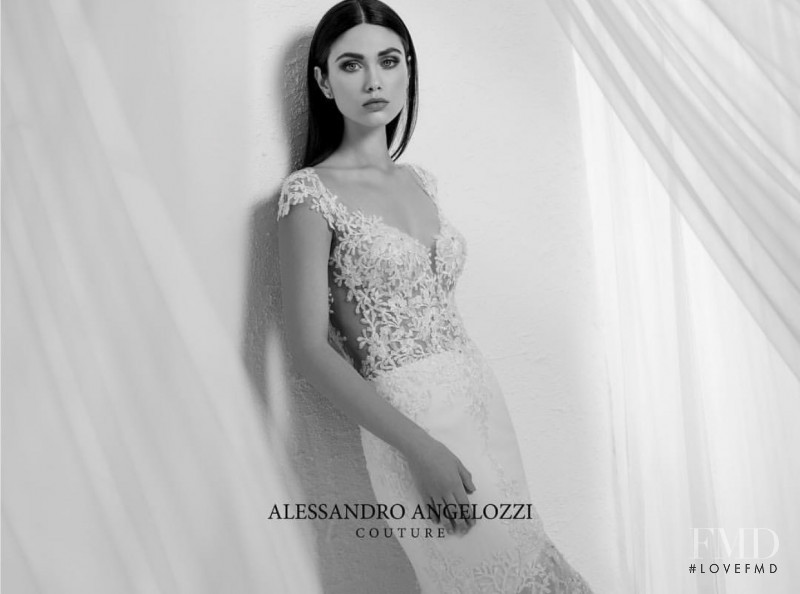 Victoria Bronova featured in  the Alessandro Angelozzi advertisement for Spring/Summer 2018