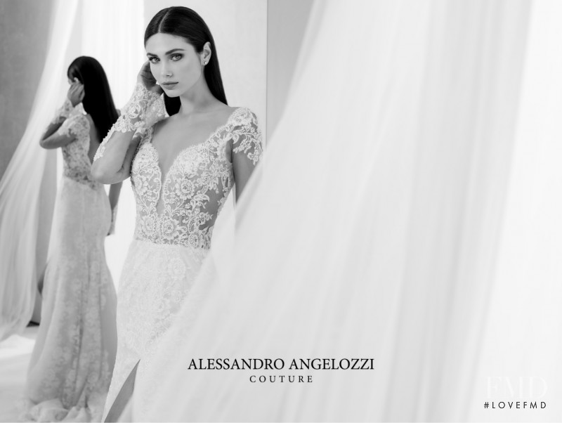 Victoria Bronova featured in  the Alessandro Angelozzi advertisement for Spring/Summer 2018