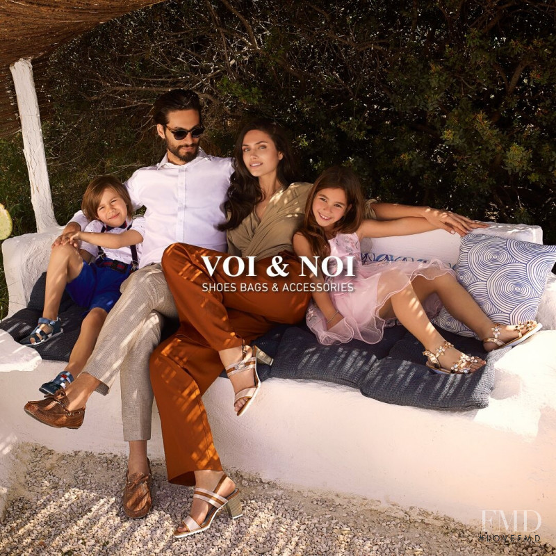 Victoria Bronova featured in  the Voi & Noi advertisement for Spring/Summer 2019