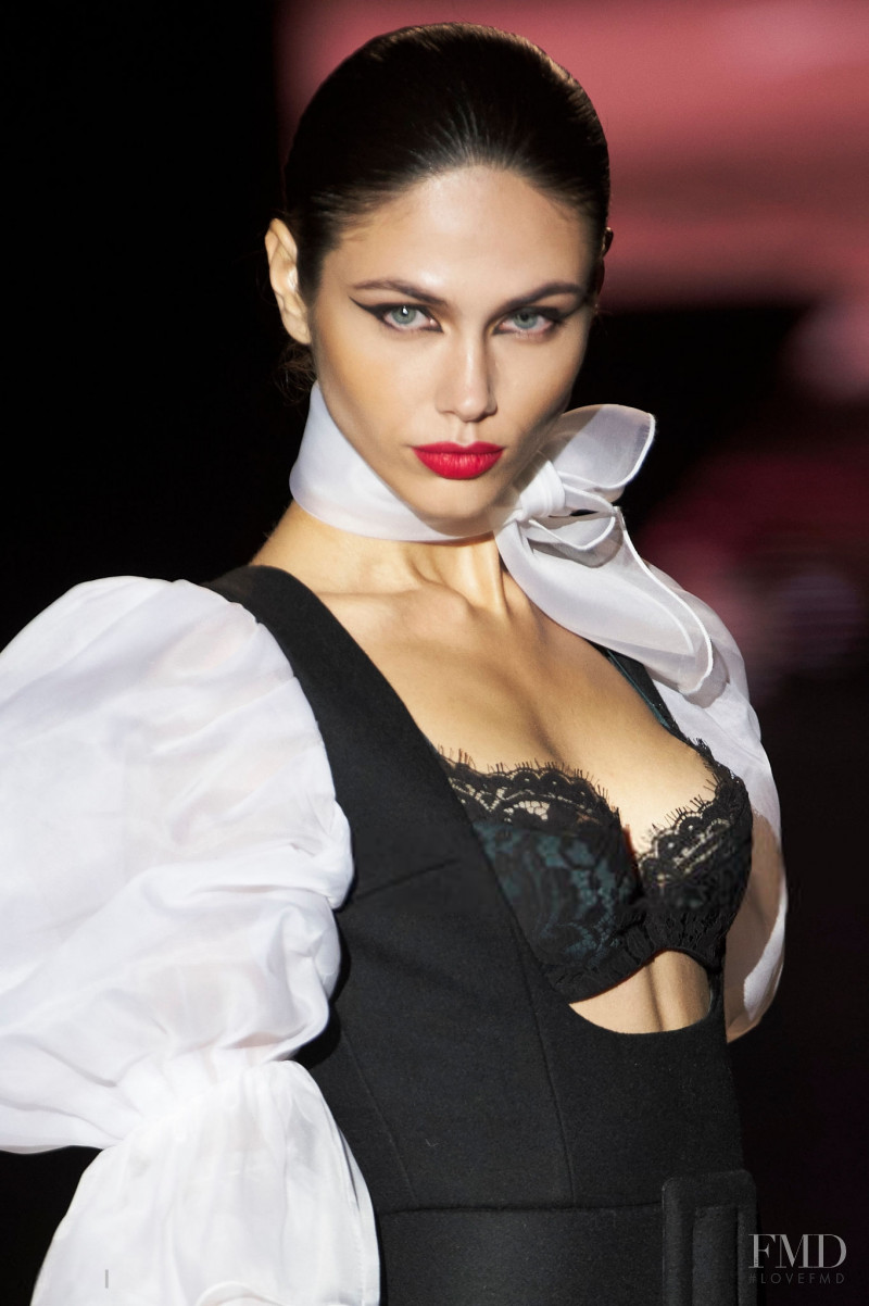 Victoria Bronova featured in  the Andres Sarda fashion show for Spring/Summer 2019