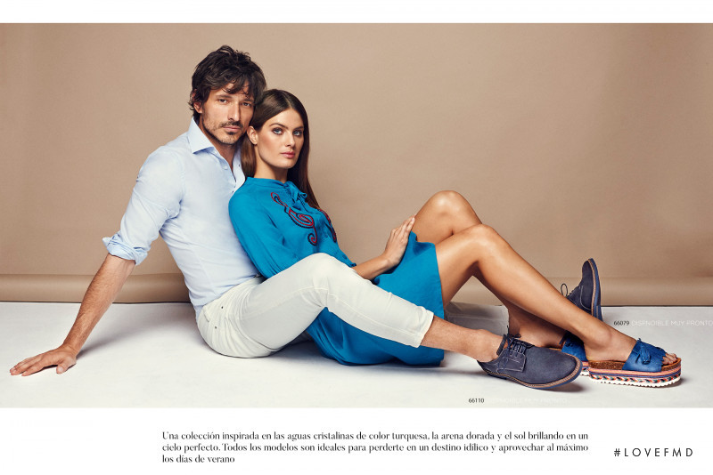 Isabeli Fontana featured in  the Carmela Shoes advertisement for Spring/Summer 2018