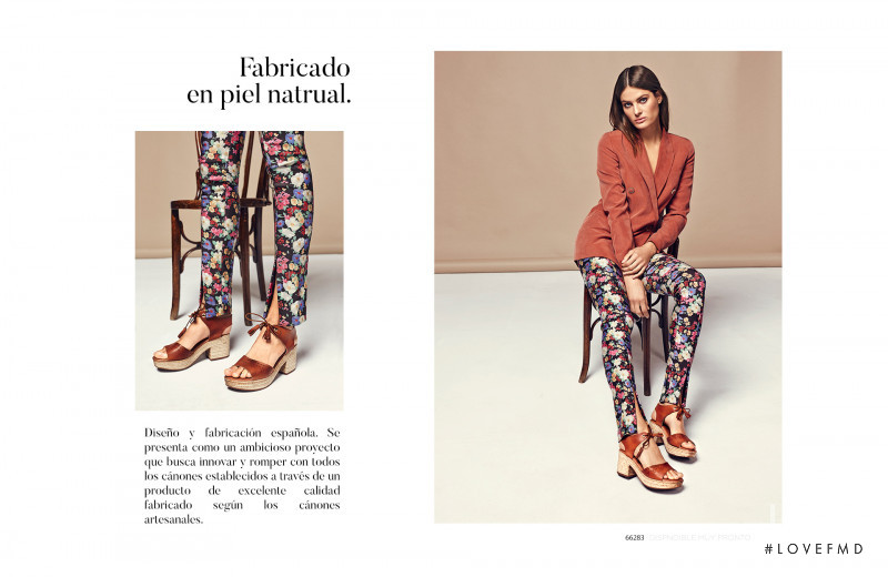 Isabeli Fontana featured in  the Carmela Shoes advertisement for Spring/Summer 2018