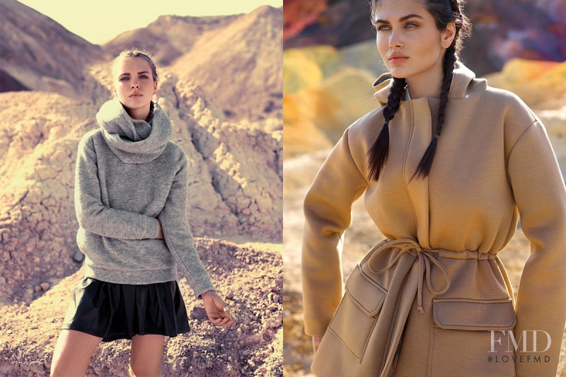 Victoria Bronova featured in  the Etxart & Panno advertisement for Autumn/Winter 2015