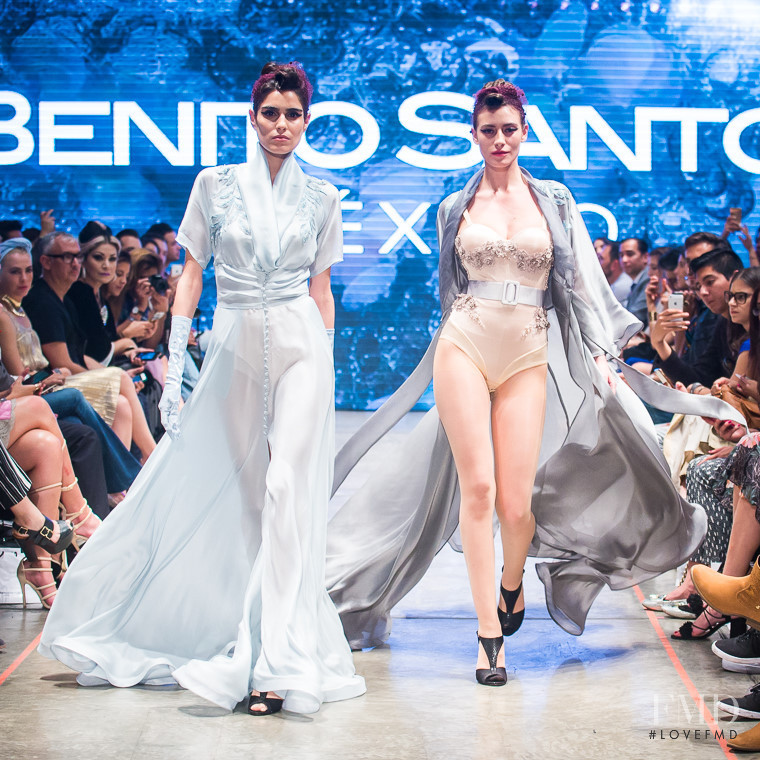 Alejandra Infante featured in  the Benito Santos fashion show for Autumn/Winter 2016