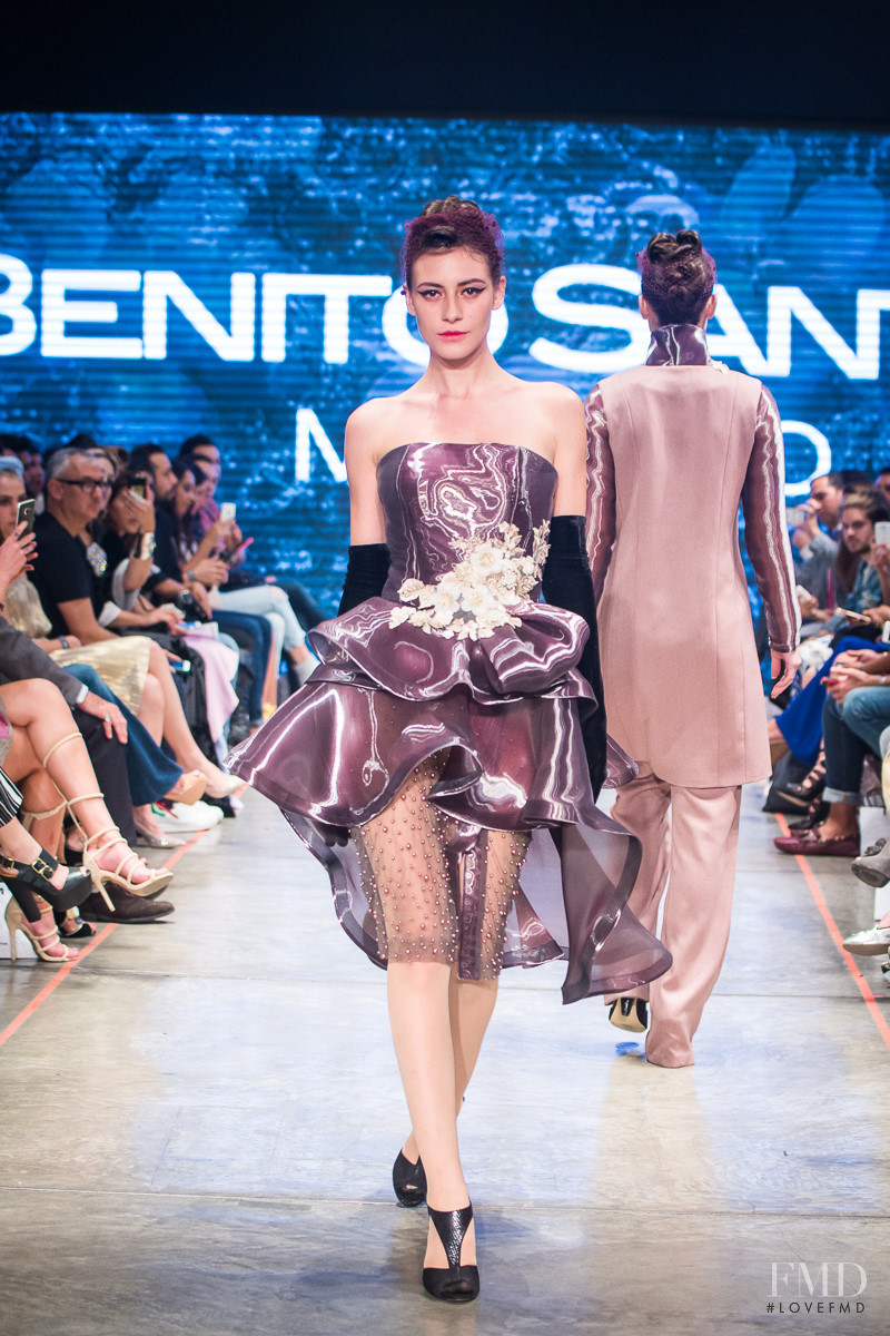 Alejandra Guilmant featured in  the Benito Santos fashion show for Autumn/Winter 2016