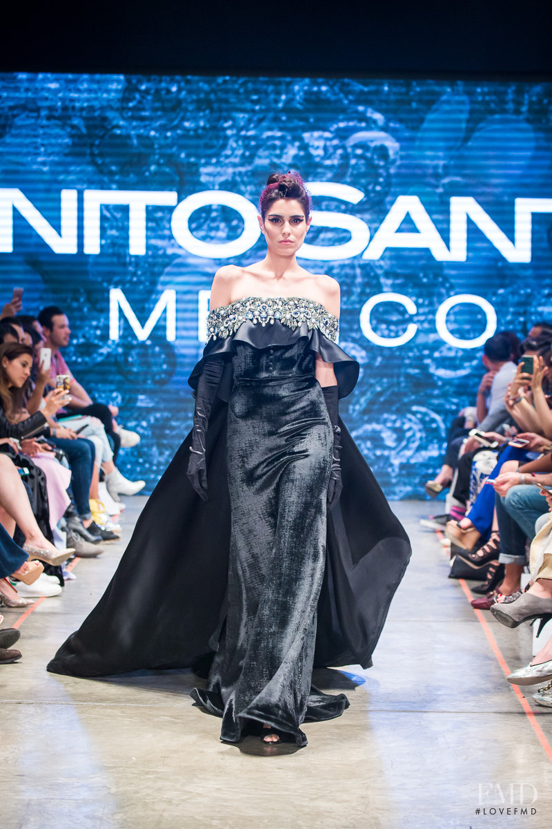 Alejandra Infante featured in  the Benito Santos fashion show for Autumn/Winter 2016