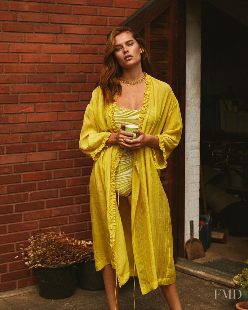 Solveig Mork Hansen featured in  the Hanne Bloch lookbook for Spring/Summer 2020