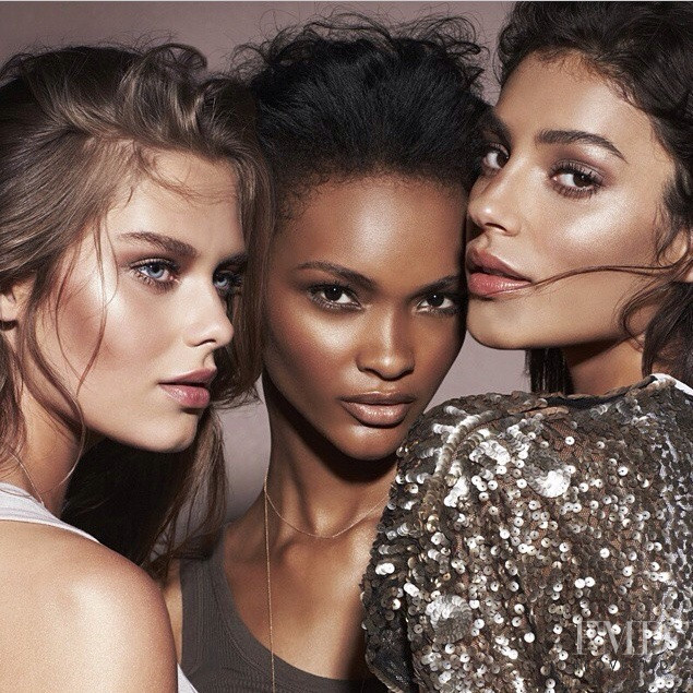Solveig Mork Hansen featured in  the BECCA Cosmetics advertisement for Winter 2014