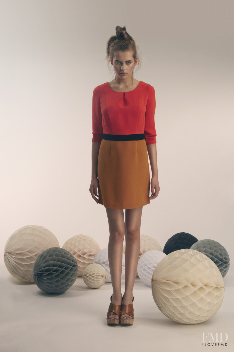 Solveig Mork Hansen featured in  the ICHI lookbook for Spring/Summer 2013