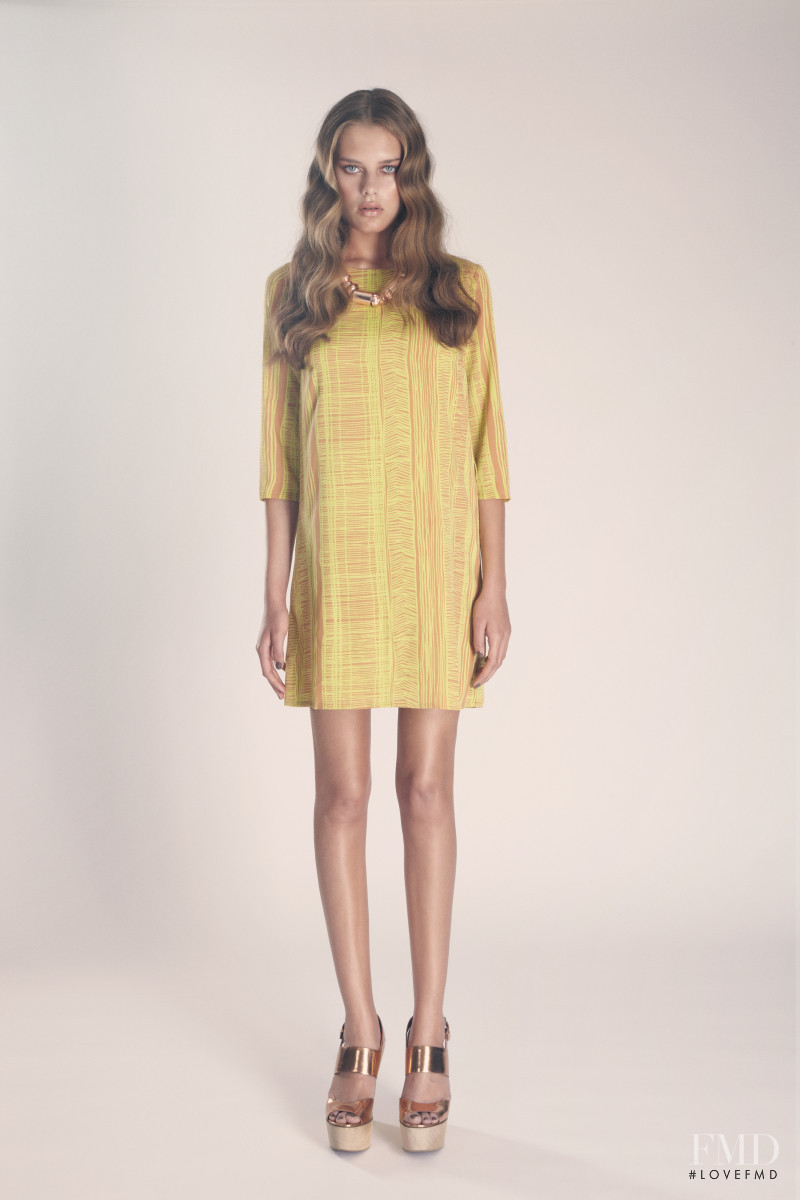 Solveig Mork Hansen featured in  the ICHI lookbook for Summer 2013