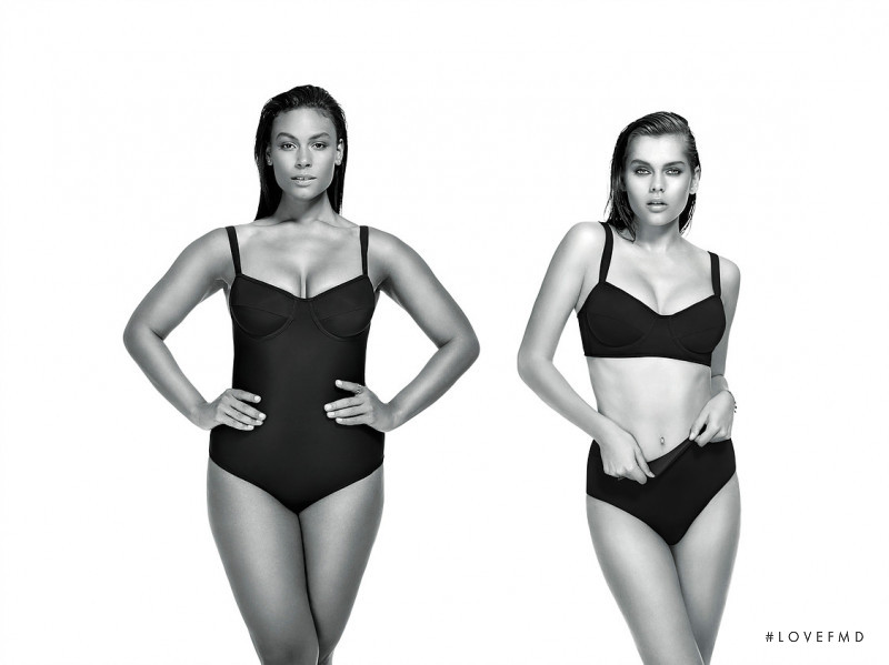 Solveig Mork Hansen featured in  the Formes Swimwear advertisement for Spring/Summer 2016