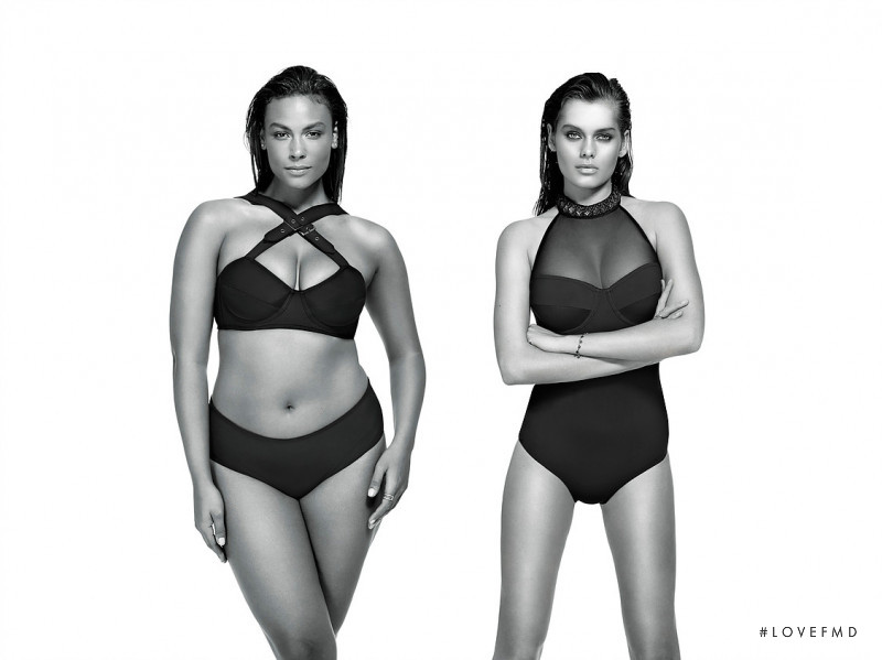 Solveig Mork Hansen featured in  the Formes Swimwear advertisement for Spring/Summer 2016