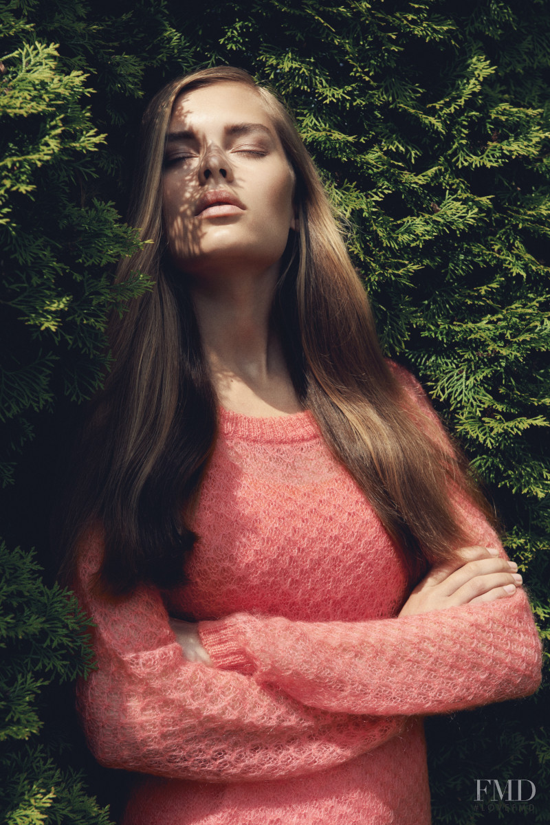 Solveig Mork Hansen featured in  the Rosemunde advertisement for Autumn/Winter 2013