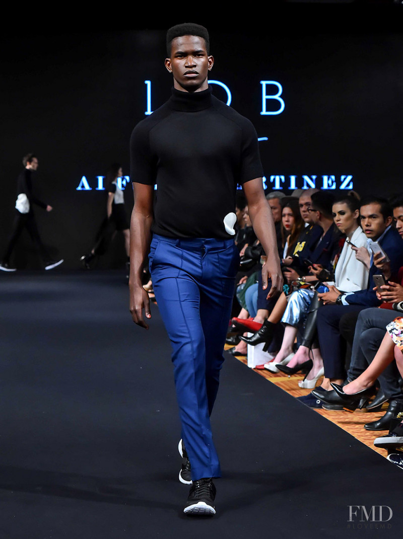 Salomon Diaz featured in  the LOB fashion show for Spring/Summer 2017