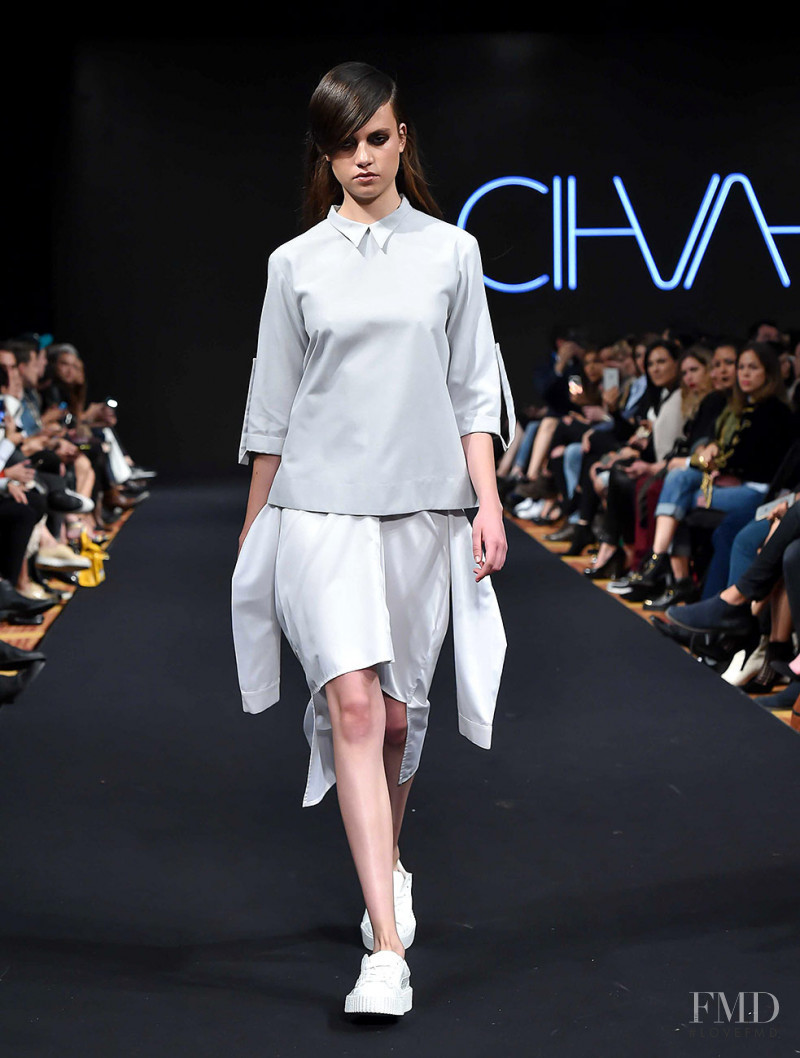 Sofia Duran featured in  the Cihuah fashion show for Spring/Summer 2017