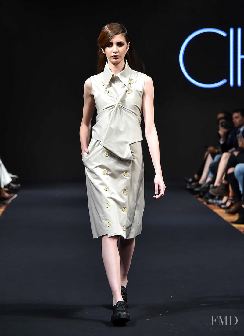 Karime Bribiesca featured in  the Cihuah fashion show for Spring/Summer 2017