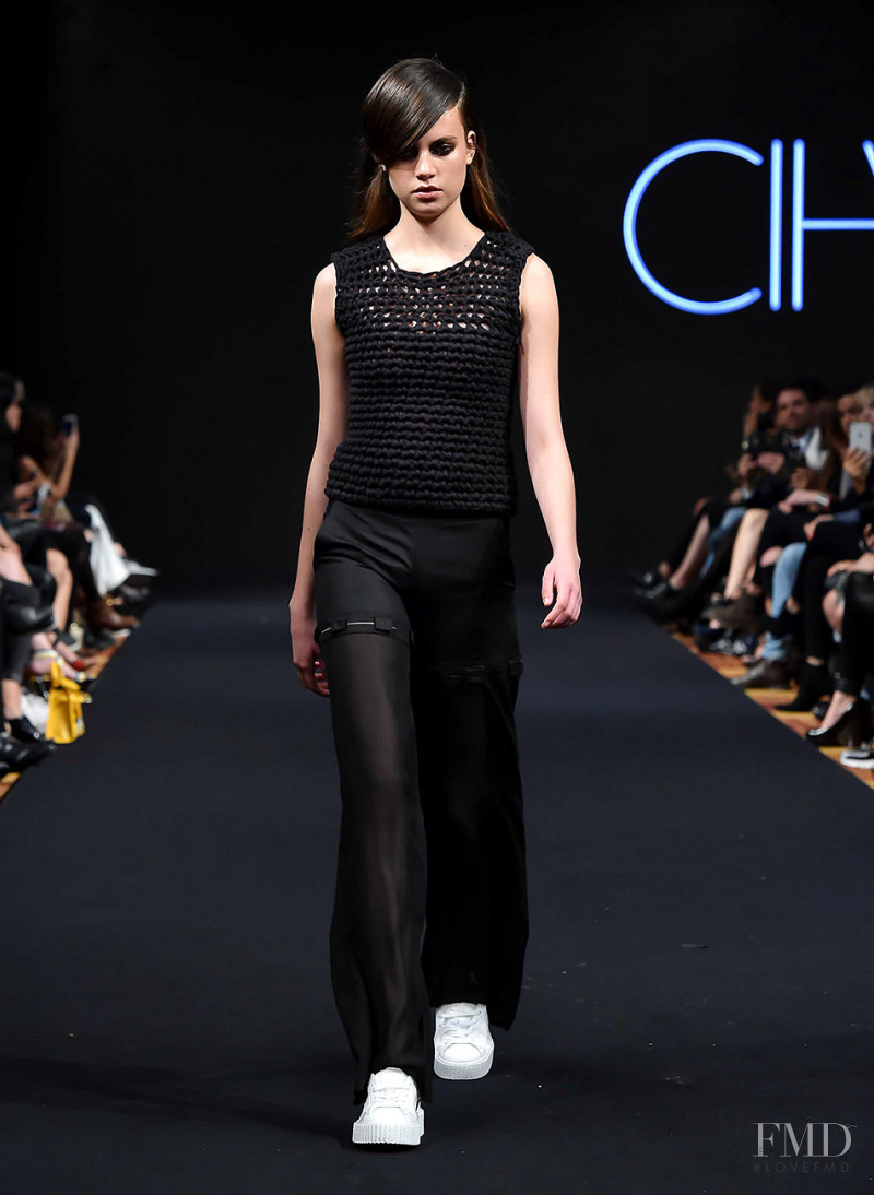 Sofia Duran featured in  the Cihuah fashion show for Spring/Summer 2017