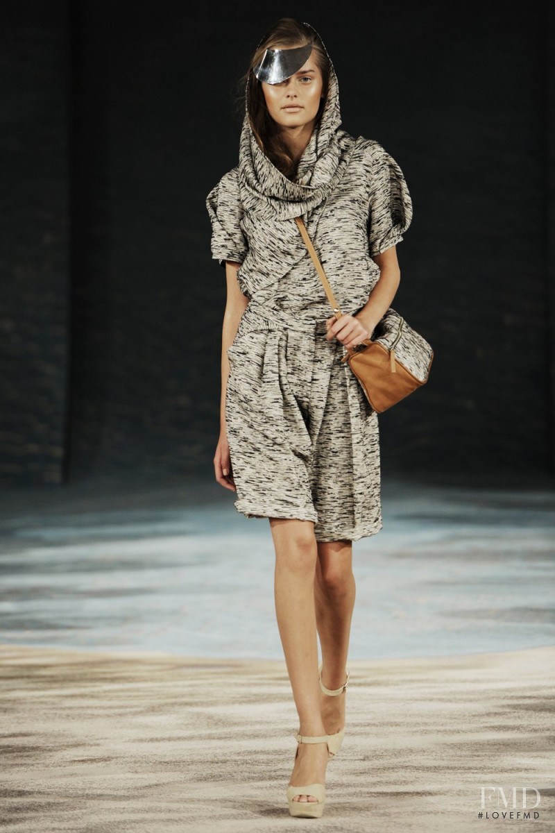 Solveig Mork Hansen featured in  the Wackerhaus fashion show for Spring/Summer 2012