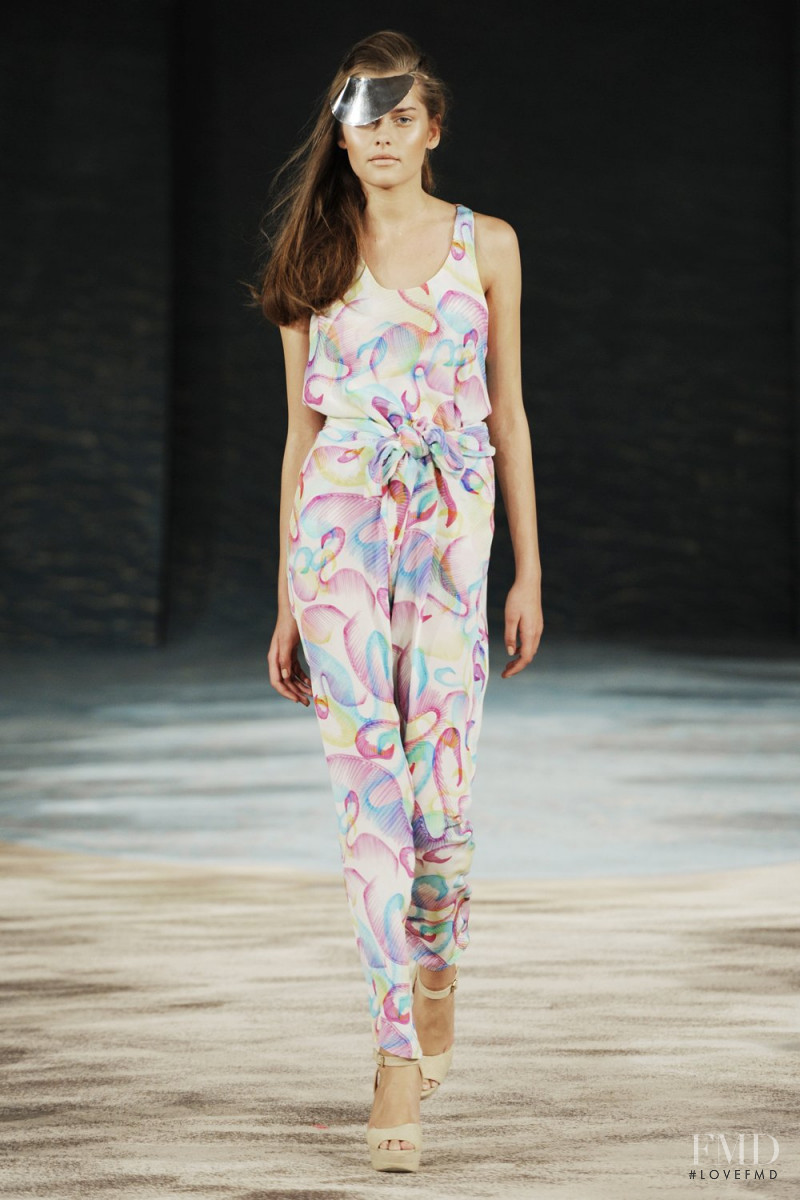 Solveig Mork Hansen featured in  the Wackerhaus fashion show for Spring/Summer 2012