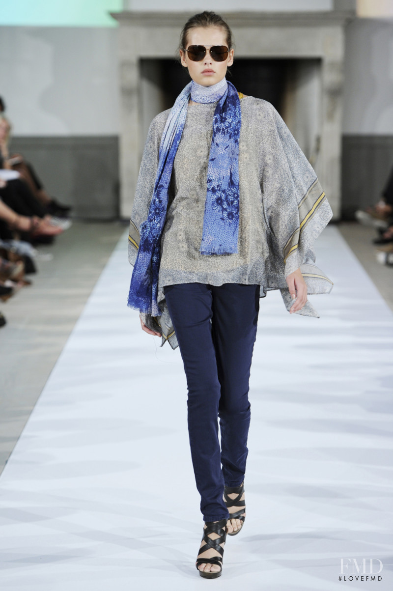 Solveig Mork Hansen featured in  the Hugo Boss fashion show for Spring/Summer 2012