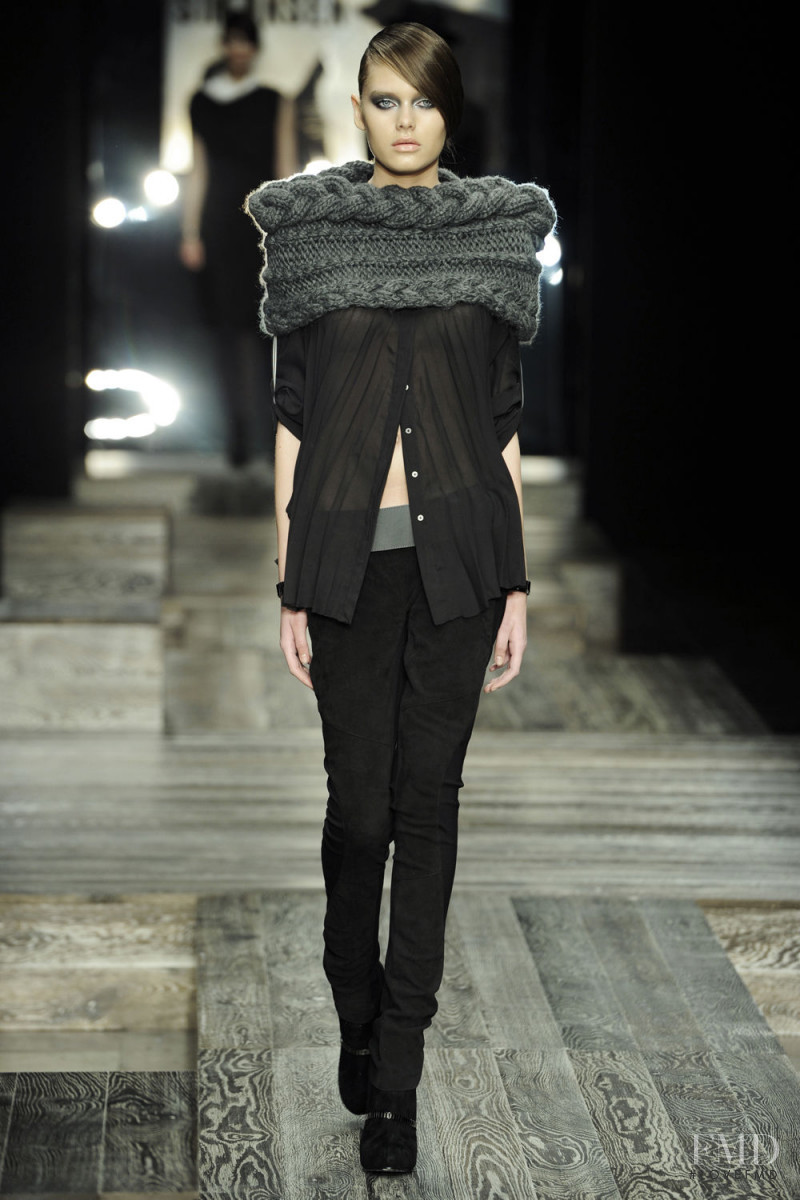 Solveig Mork Hansen featured in  the Karen By Simonsen fashion show for Autumn/Winter 2012