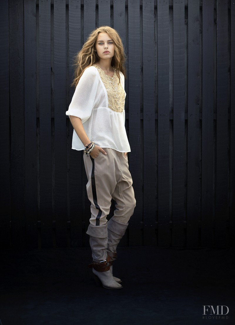 Solveig Mork Hansen featured in  the Karen By Simonsen lookbook for Spring/Summer 2012