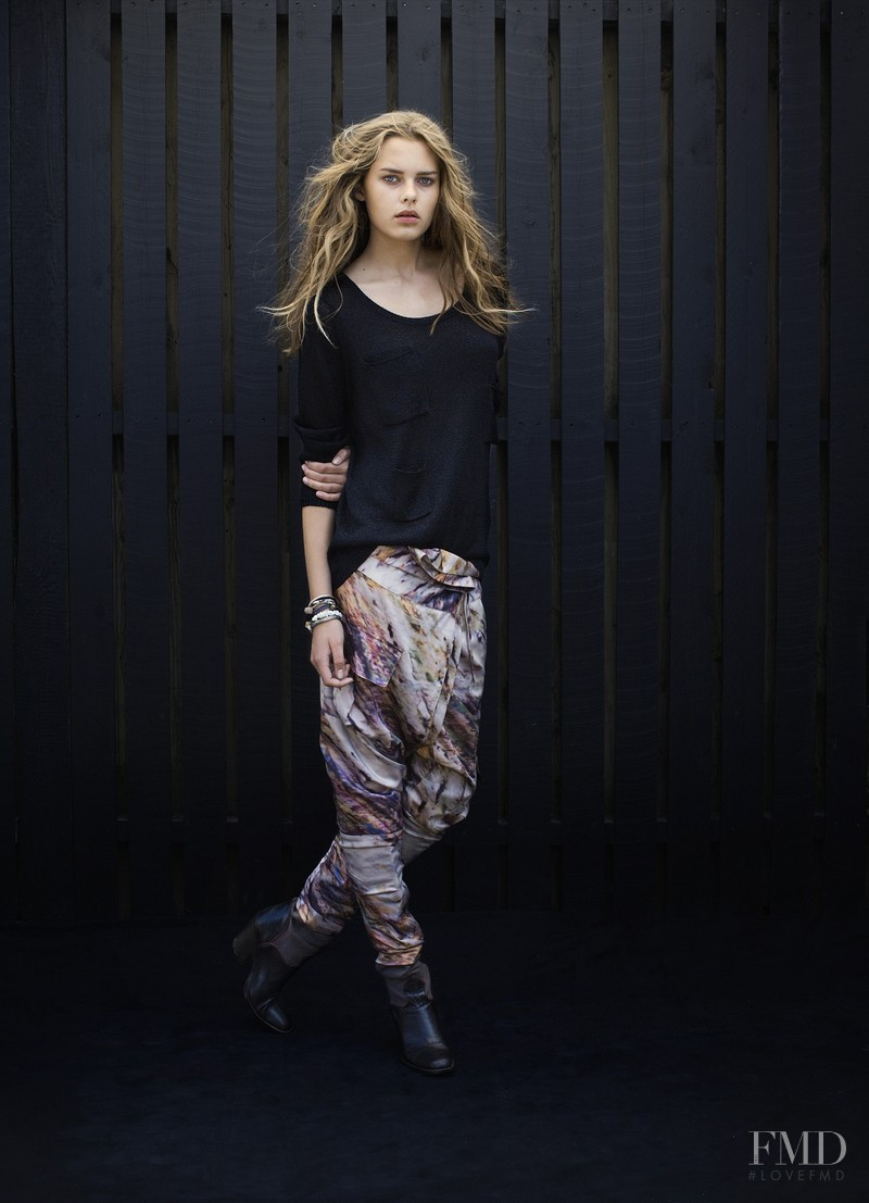 Solveig Mork Hansen featured in  the Karen By Simonsen lookbook for Spring/Summer 2012