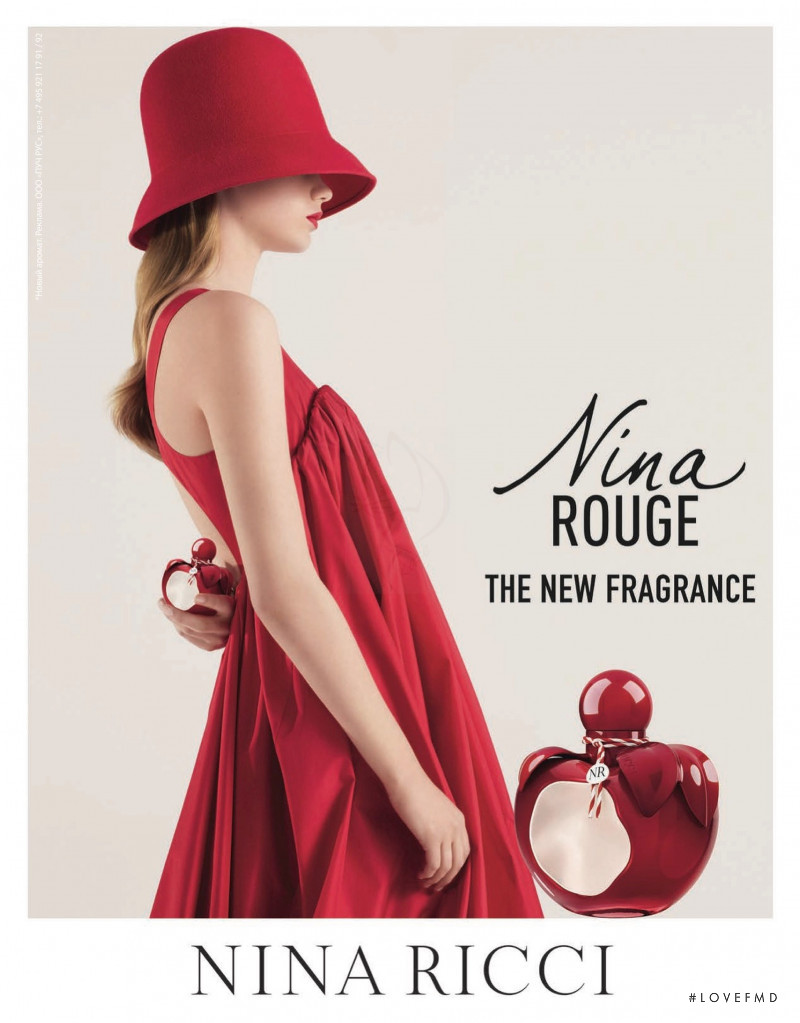Nina Ricci Nina Rouge The New Fragrance advertisement for Spring/Summer 2020