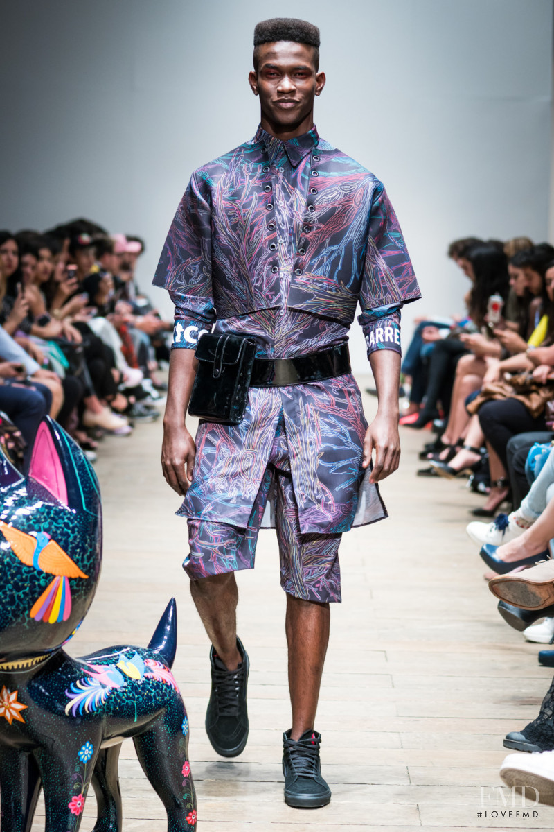 Salomon Diaz featured in  the Xico fashion show for Spring/Summer 2017