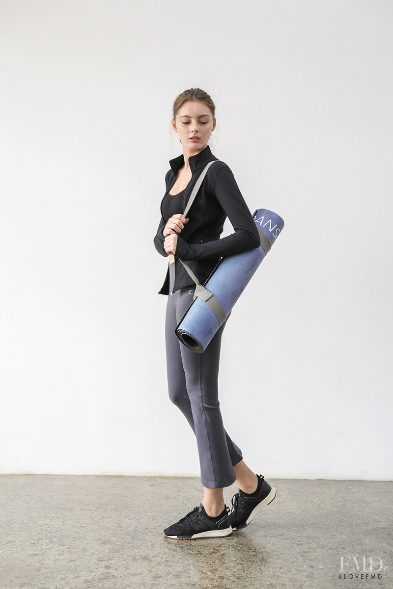 Marina Bondarko featured in  the Danskin catalogue for Autumn/Winter 2019