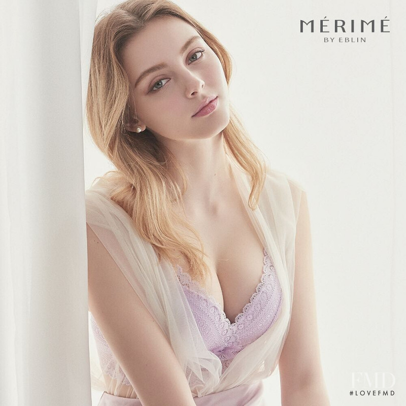 Marina Bondarko featured in  the Mérimé by Eblin lookbook for Summer 2019