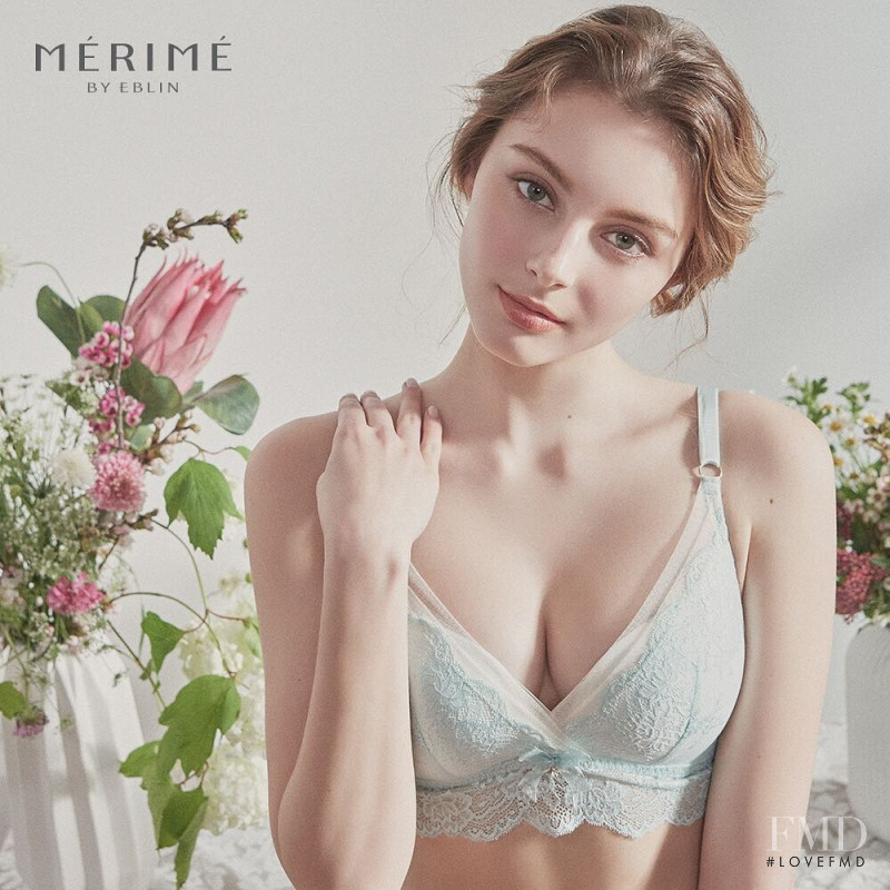 Marina Bondarko featured in  the Mérimé by Eblin lookbook for Summer 2019