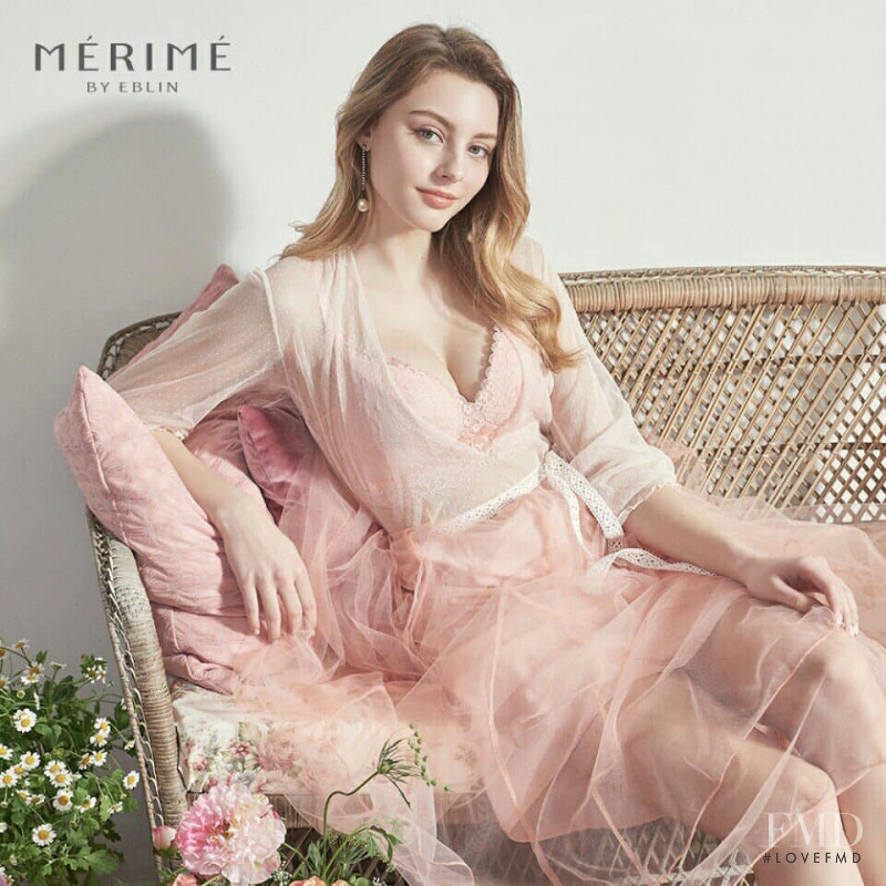 Marina Bondarko featured in  the Mérimé by Eblin lookbook for Summer 2019