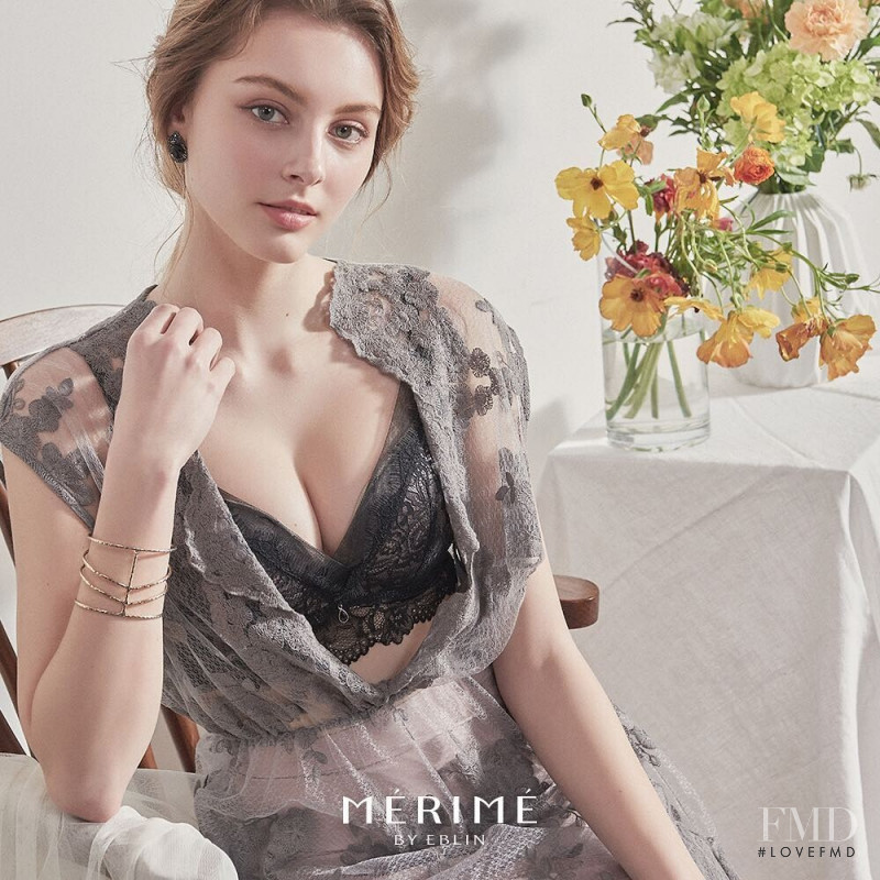 Marina Bondarko featured in  the Mérimé by Eblin lookbook for Summer 2019