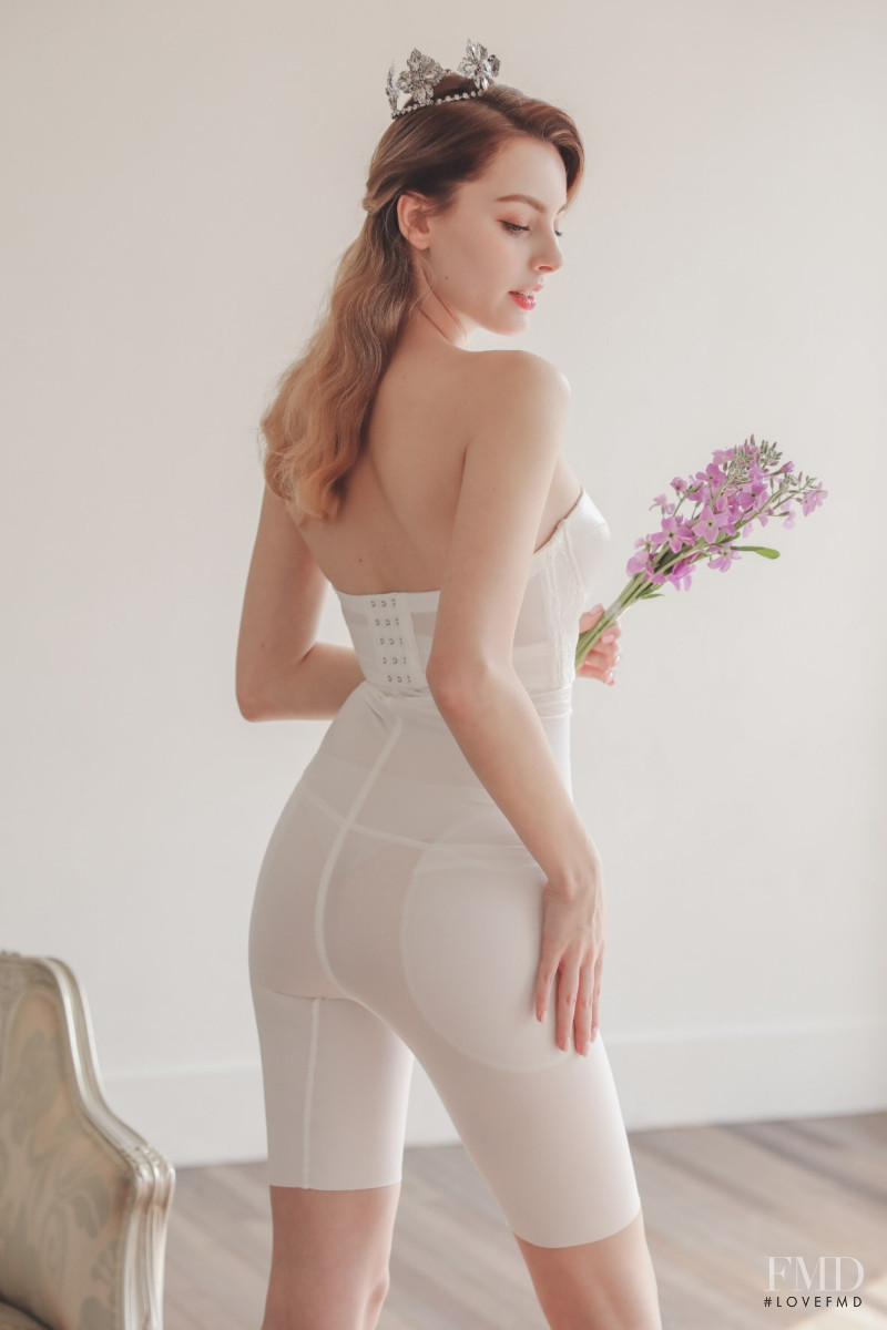 Marina Bondarko featured in  the Sonnet Bride lookbook for Summer 2019