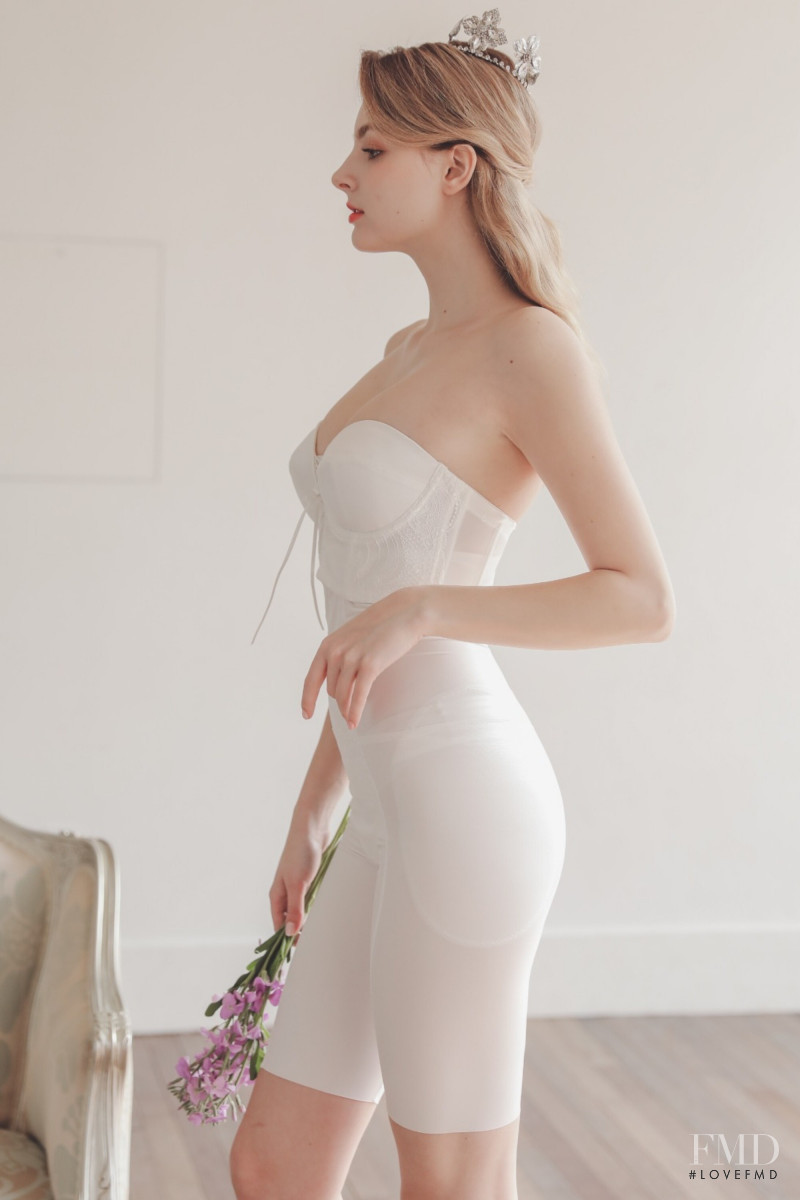 Marina Bondarko featured in  the Sonnet Bride lookbook for Summer 2019