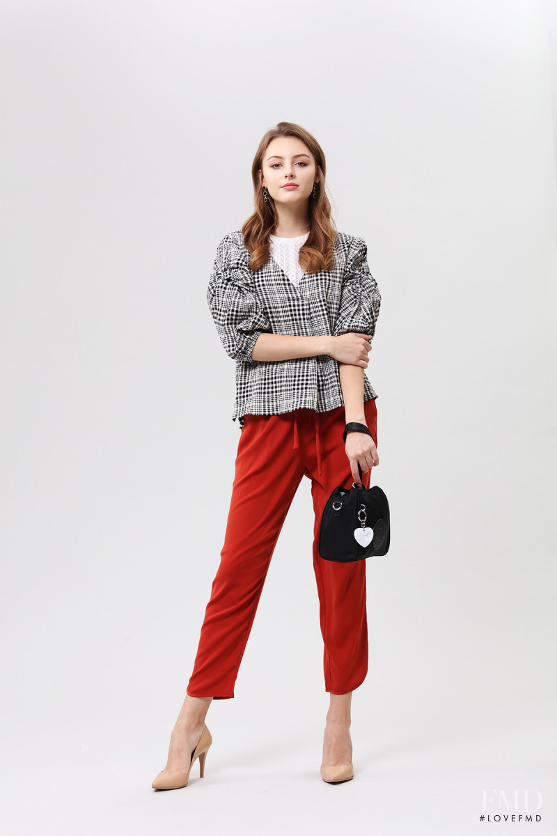 Marina Bondarko featured in  the Kipling catalogue for Summer 2019