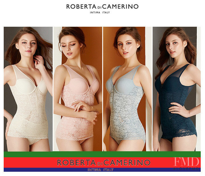 Marina Bondarko featured in  the Roberta di Camerino catalogue for Spring/Summer 2019