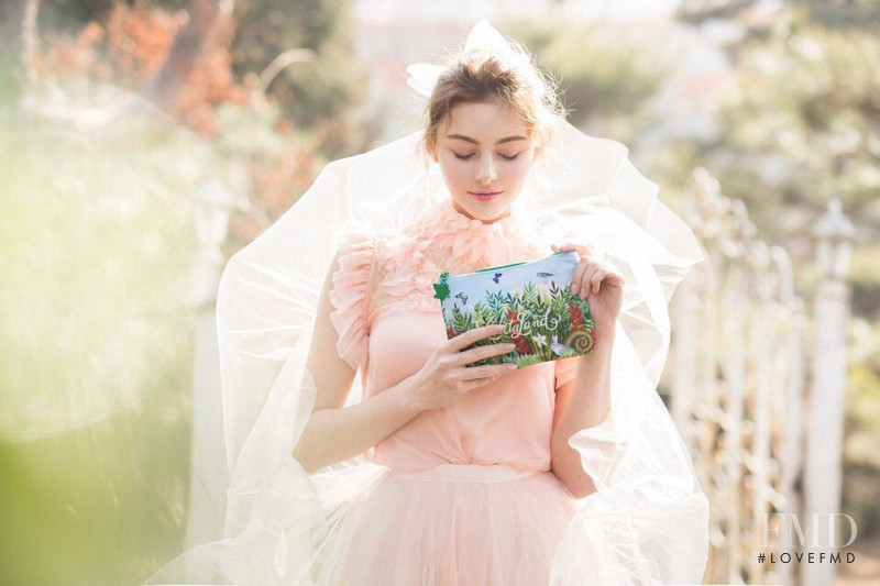 Marina Bondarko featured in  the Lolita Lempicka Lolitaland advertisement for Spring 2019