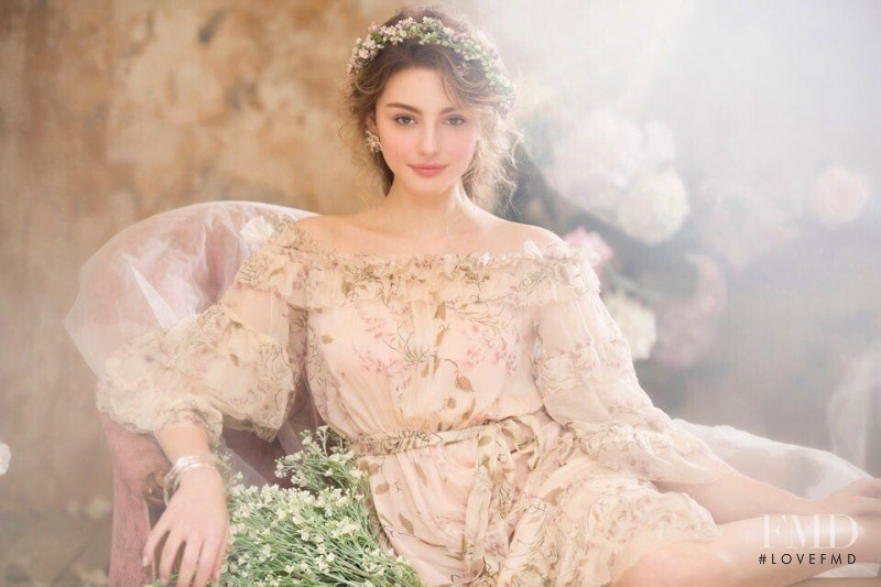 Marina Bondarko featured in  the Lolita Lempicka Lolitaland advertisement for Spring 2019