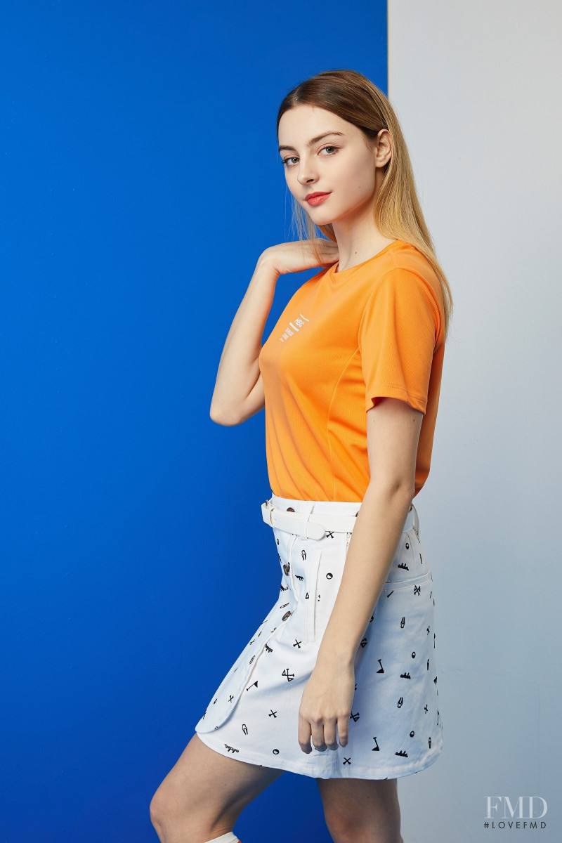 Marina Bondarko featured in  the Head lookbook for Spring/Summer 2019