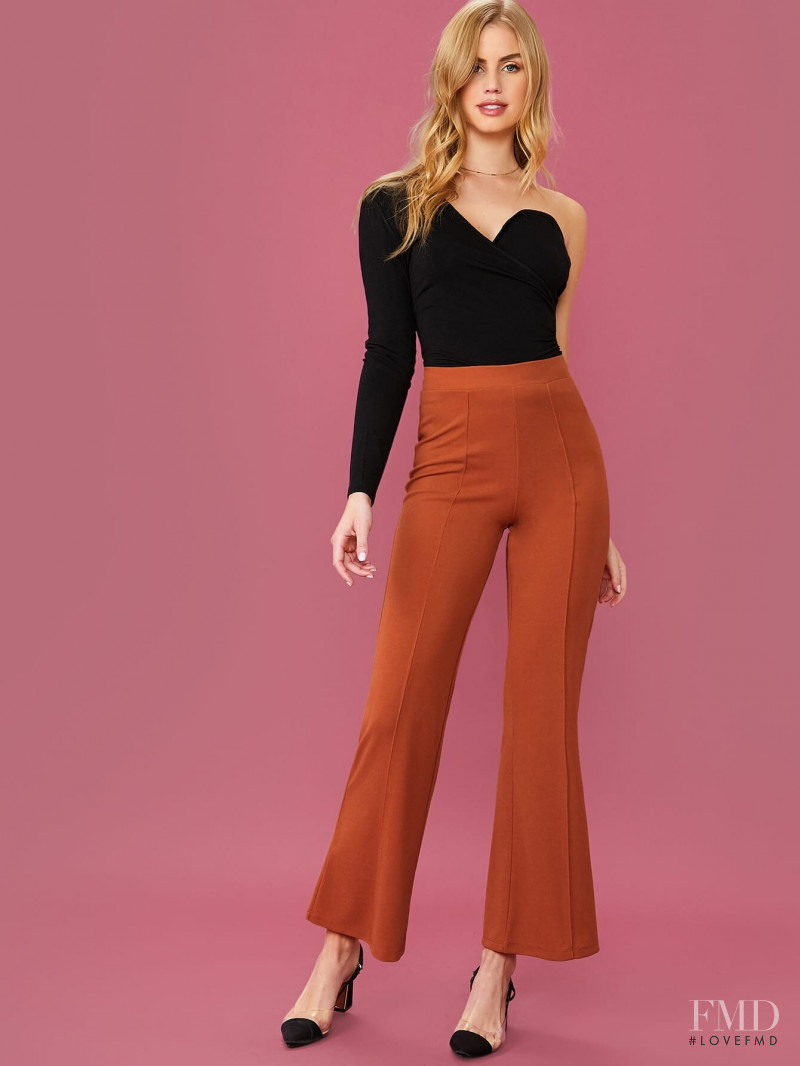 Emily Effy Harvard featured in  the Shein catalogue for Spring/Summer 2020