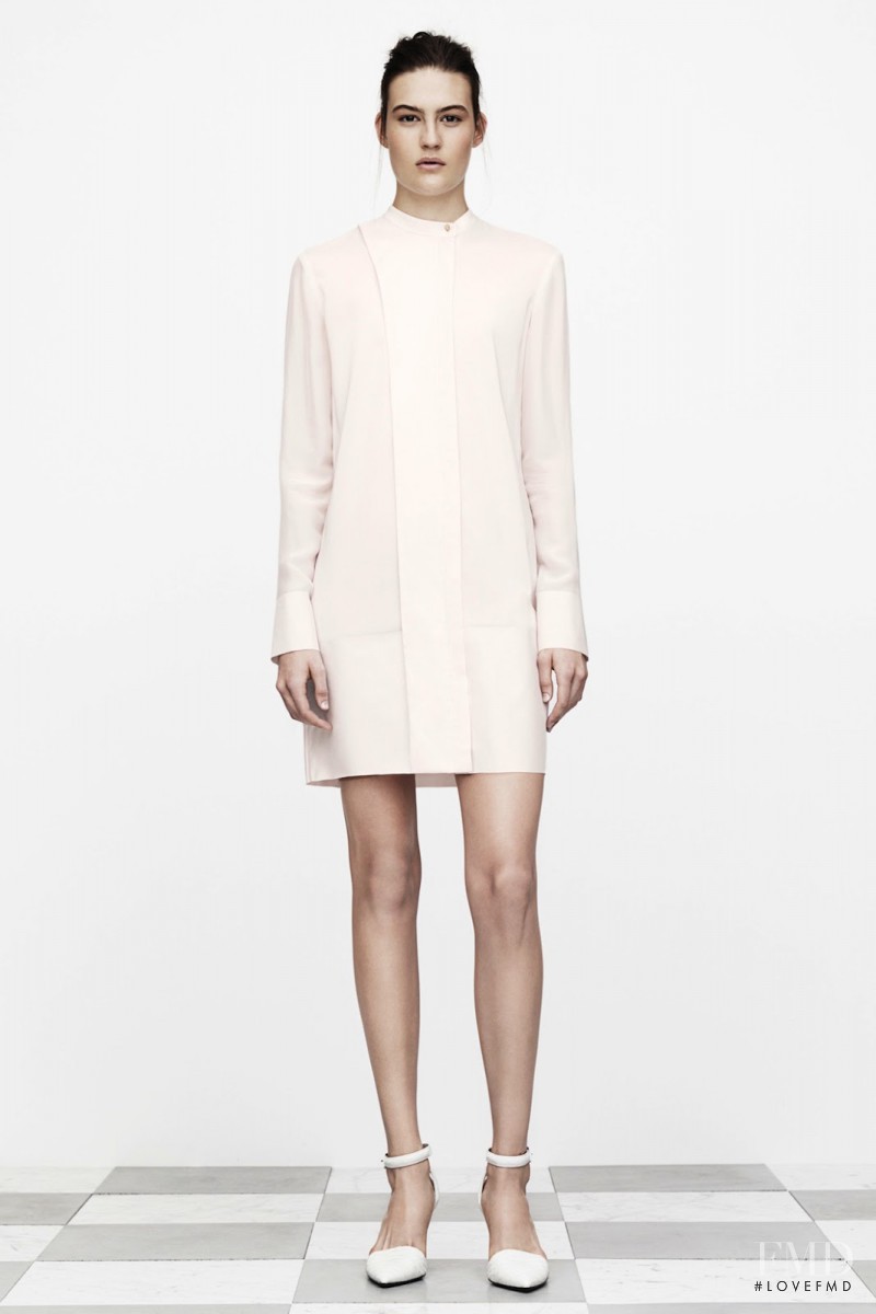 Maria Bradley featured in  the T by Alexander Wang lookbook for Spring 2013