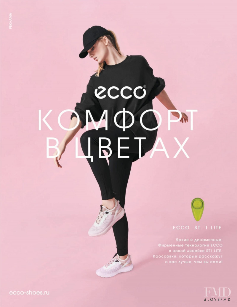 ecco advertisement for Spring/Summer 2020