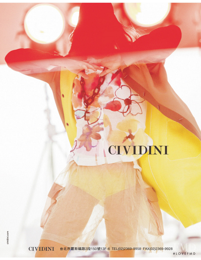 Cividini advertisement for Spring/Summer 2020