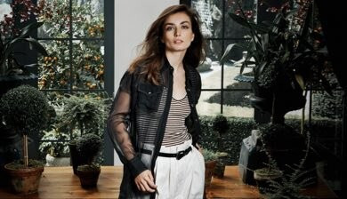 Andreea Diaconu featured in  the Holt Renfrew advertisement for Spring/Summer 2020