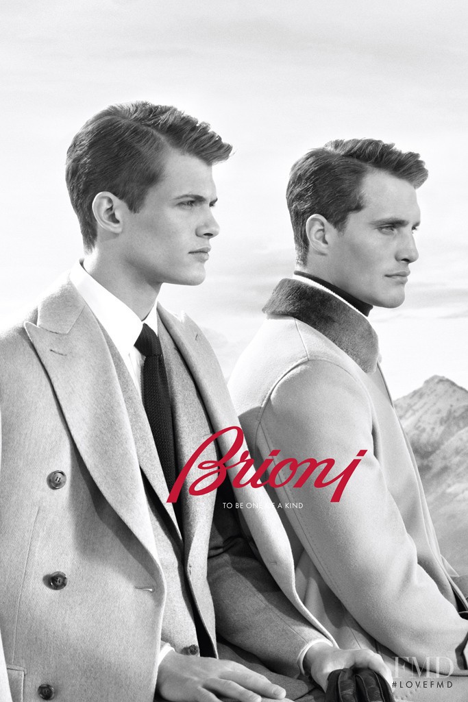 Brioni advertisement for Autumn/Winter 2013