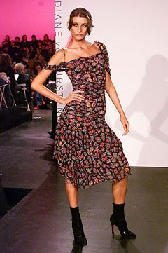 Diane Von Furstenberg fashion show for Autumn/Winter 2002
