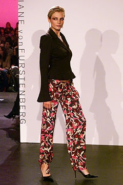 Diane Von Furstenberg fashion show for Autumn/Winter 2002